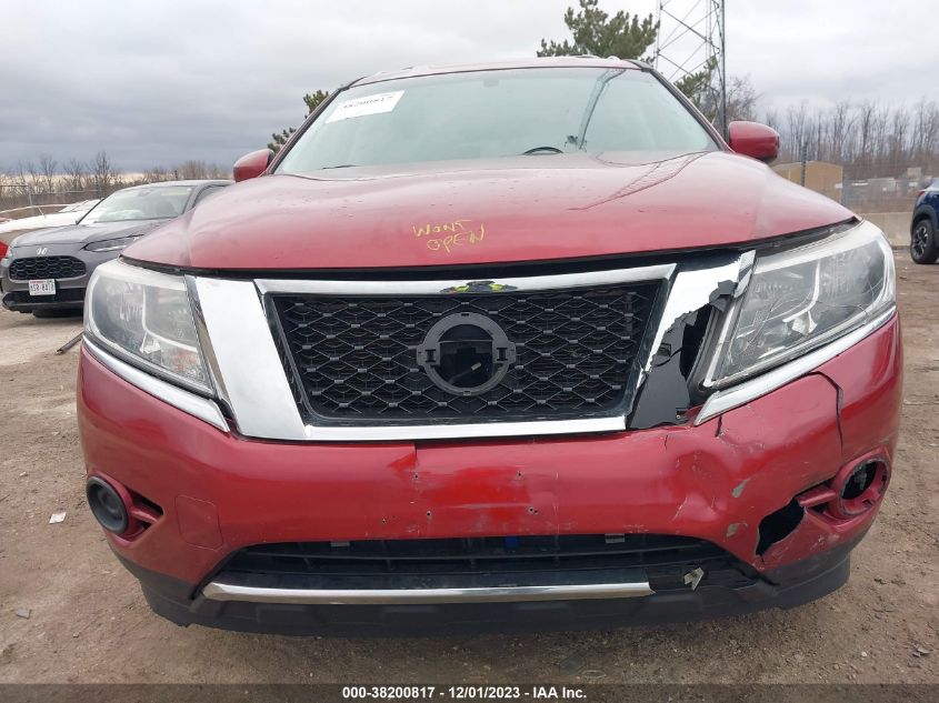 2016 NISSAN PATHFINDER S/SV/SL/PLATINUM - 5N1AR2MM3GC644549