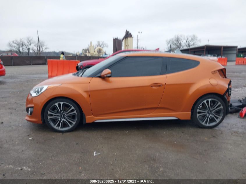 2016 HYUNDAI VELOSTER TURBO - KMHTC6AE5GU249426