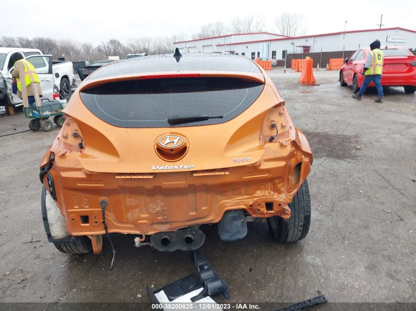 2016 HYUNDAI VELOSTER TURBO - KMHTC6AE5GU249426