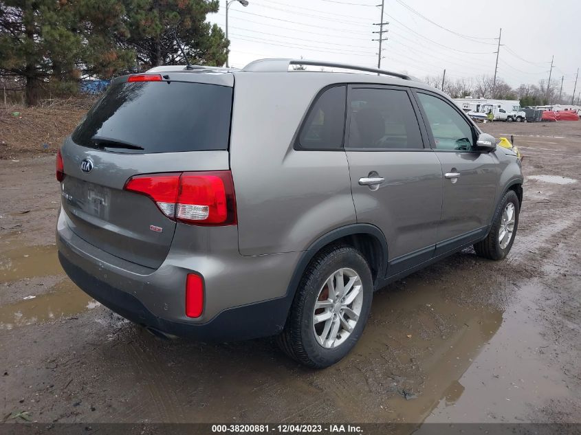 2015 KIA SORENTO LX - 5XYKT4A60FG586972