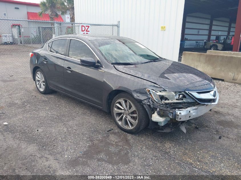 2016 ACURA ILX PREMIUM/TECHNOLOGY - 19UDE2F75GA012914