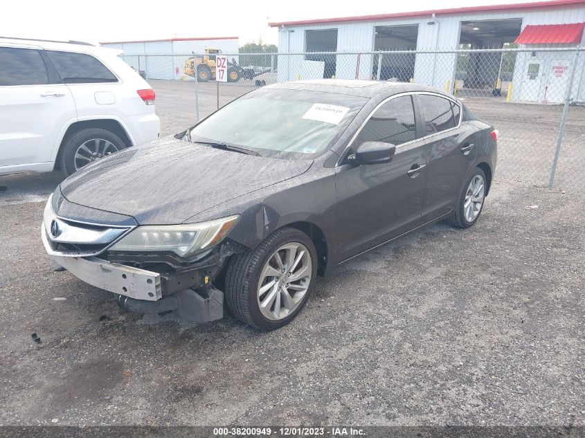 2016 ACURA ILX PREMIUM/TECHNOLOGY - 19UDE2F75GA012914