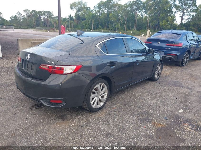 2016 ACURA ILX PREMIUM/TECHNOLOGY - 19UDE2F75GA012914