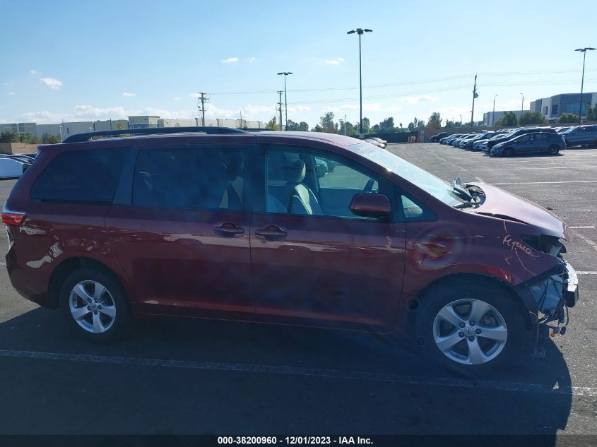 2015 TOYOTA SIENNA LE 8 PASSENGER - 5TDKK3DC1FS677170