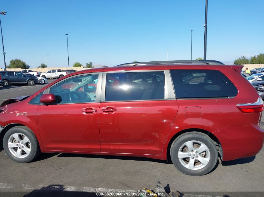 2015 TOYOTA SIENNA LE 8 PASSENGER - 5TDKK3DC1FS677170