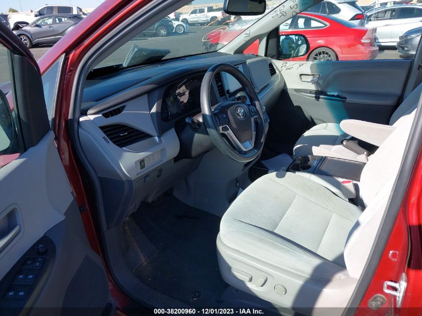 2015 TOYOTA SIENNA LE 8 PASSENGER - 5TDKK3DC1FS677170