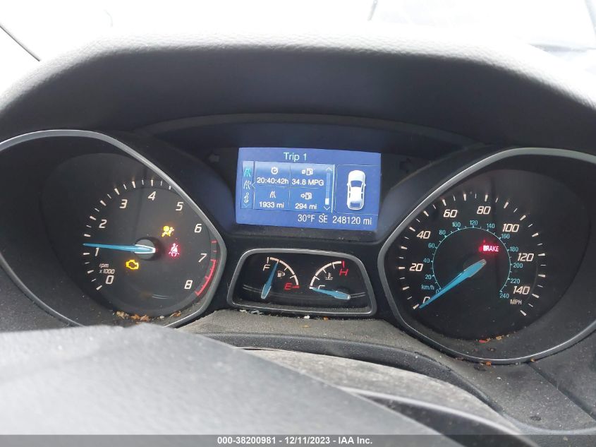 2013 FORD FOCUS SE - 1FADP3K25DL275497