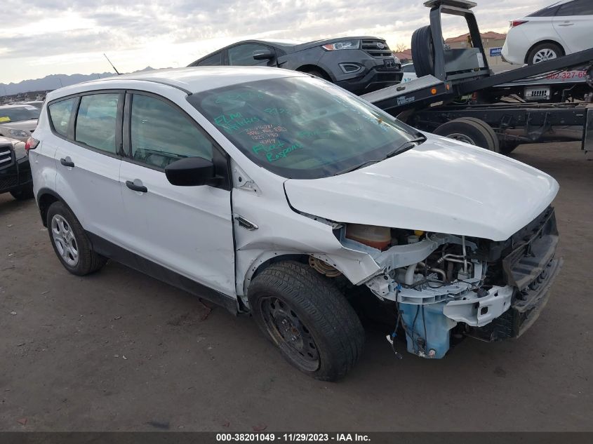 2019 FORD ESCAPE S - 1FMCU0F72KUC34749