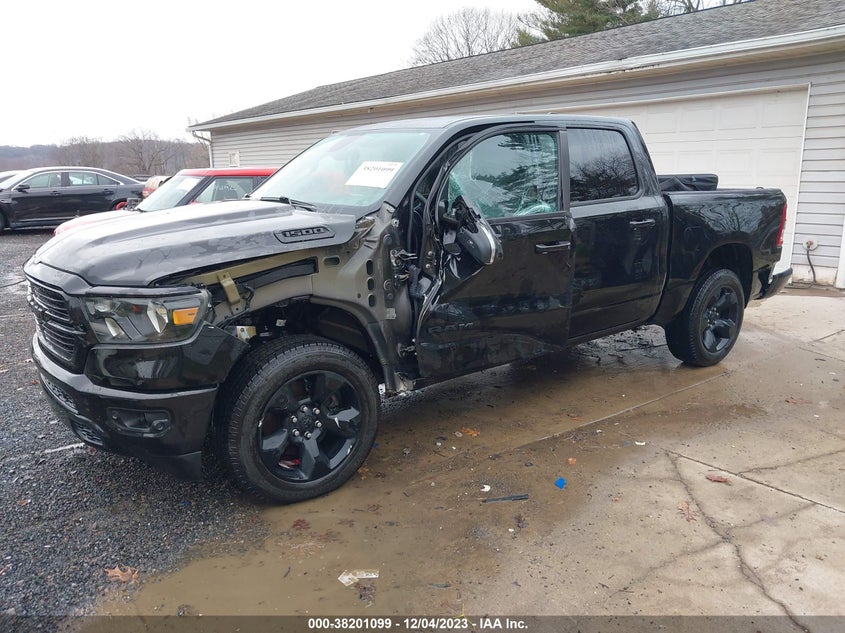 VIN 1C6RRFFG4KN843572 2019 RAM 1500 BIG HORN/LONE STAR