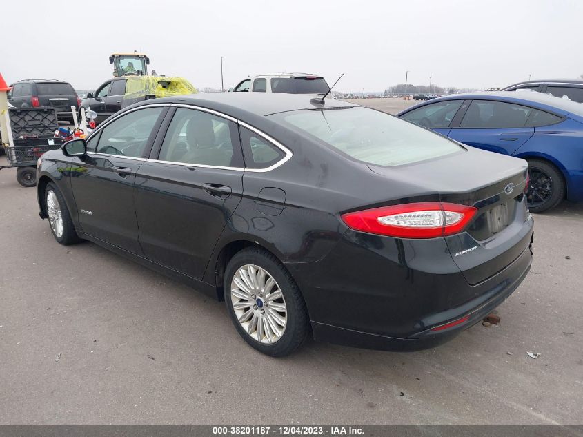 2013 FORD FUSION HYBRID SE - 3FA6P0LU4DR208804