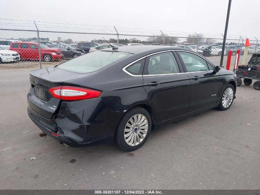 2013 FORD FUSION HYBRID SE - 3FA6P0LU4DR208804