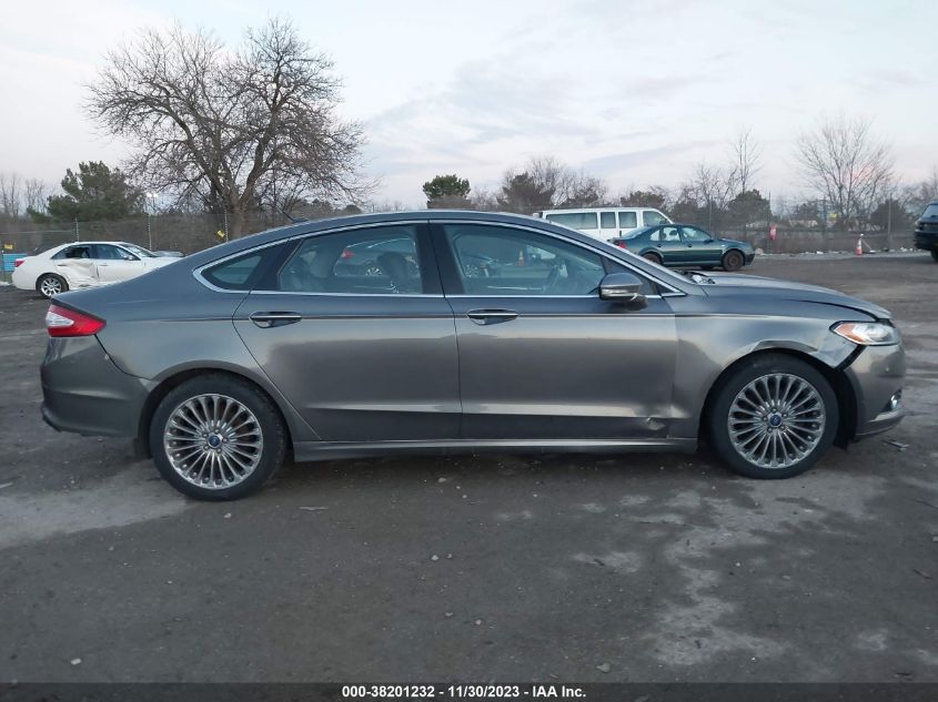 2013 FORD FUSION TITANIUM - 3FA6P0K9XDR253601