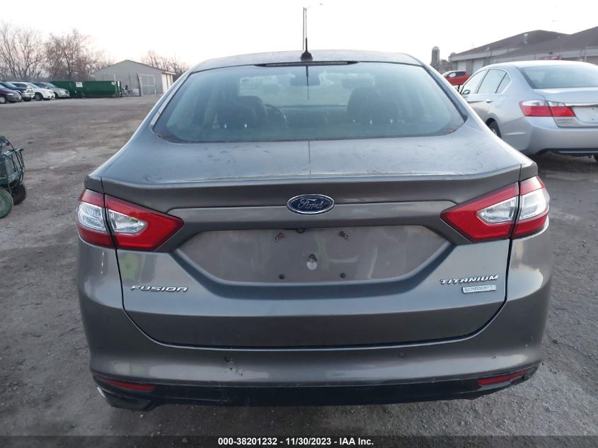 2013 FORD FUSION TITANIUM - 3FA6P0K9XDR253601