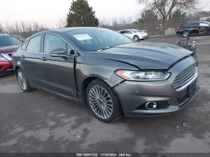 2013 FORD FUSION TITANIUM - 3FA6P0K9XDR253601