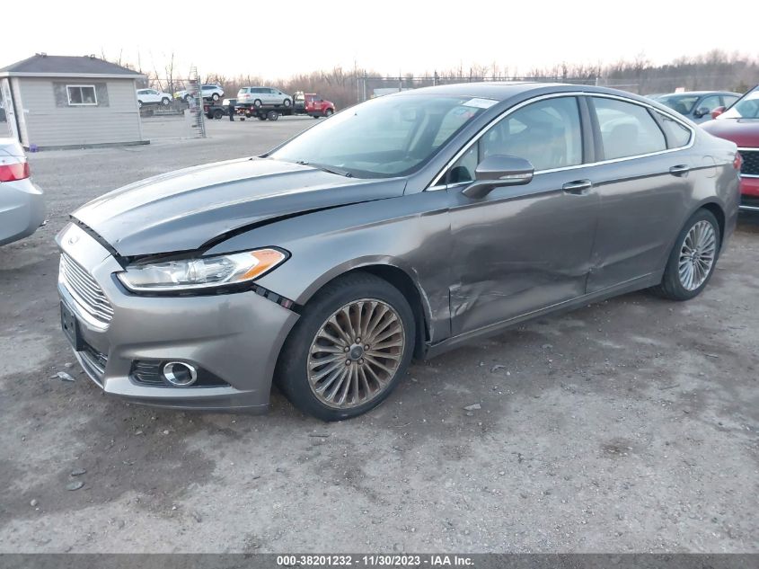 2013 FORD FUSION TITANIUM - 3FA6P0K9XDR253601