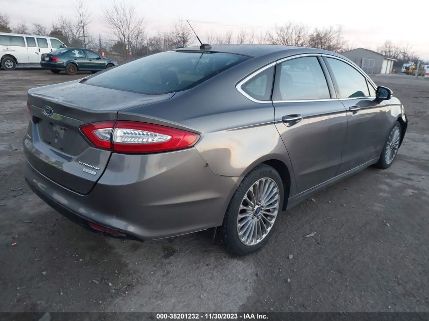 2013 FORD FUSION TITANIUM - 3FA6P0K9XDR253601