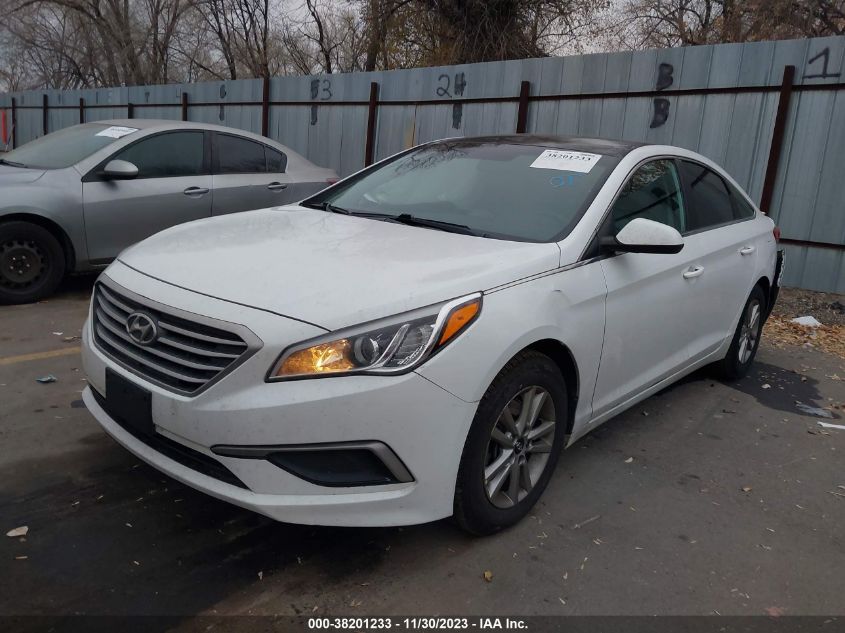 2017 HYUNDAI SONATA 2.4L - 5NPE24AF5HH530683