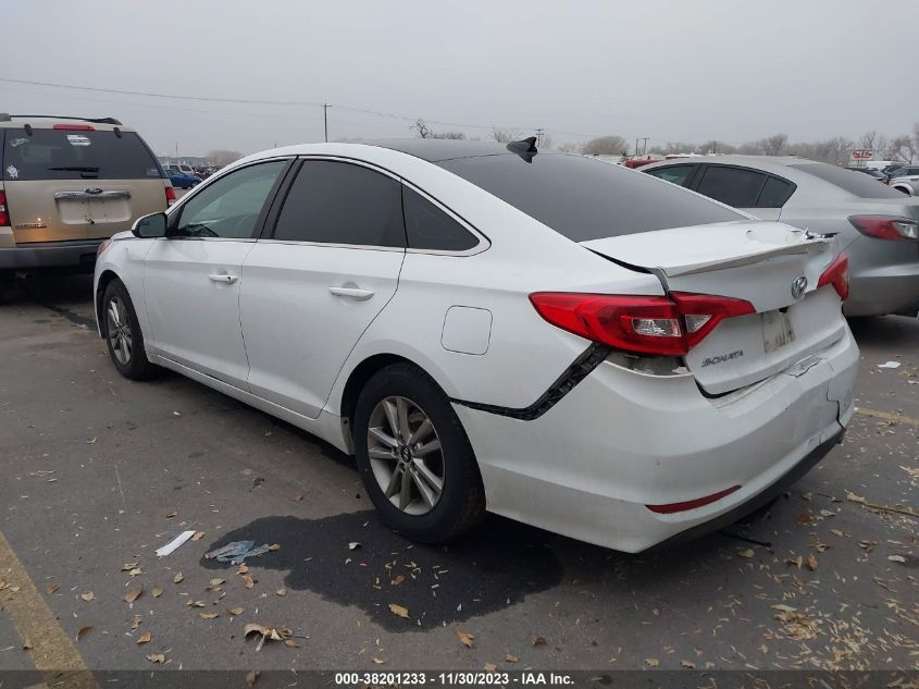 2017 HYUNDAI SONATA 2.4L - 5NPE24AF5HH530683