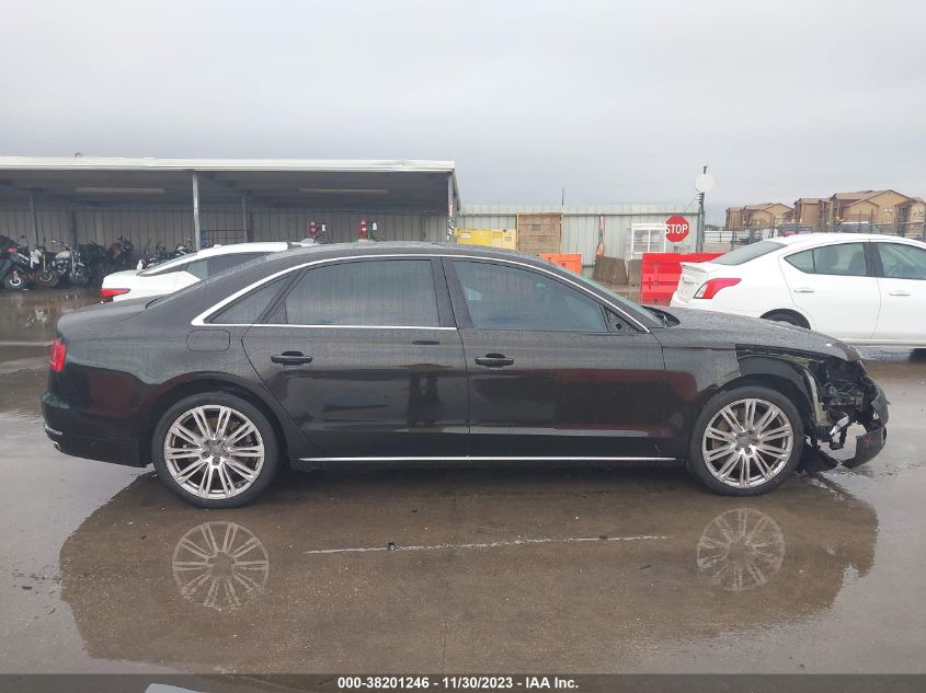 2014 AUDI A8 L 4.0T WAUR2AFD0EN008169