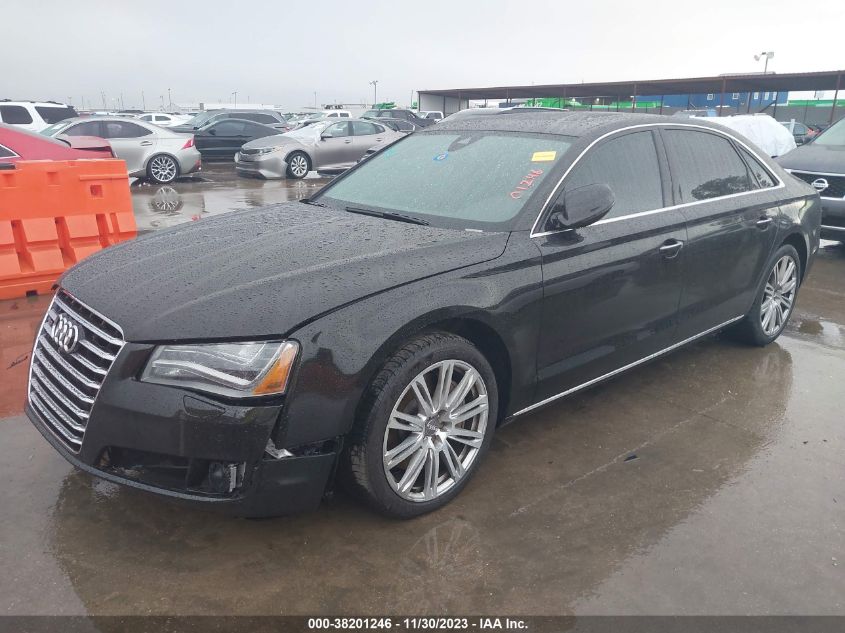2014 AUDI A8 L 4.0T WAUR2AFD0EN008169
