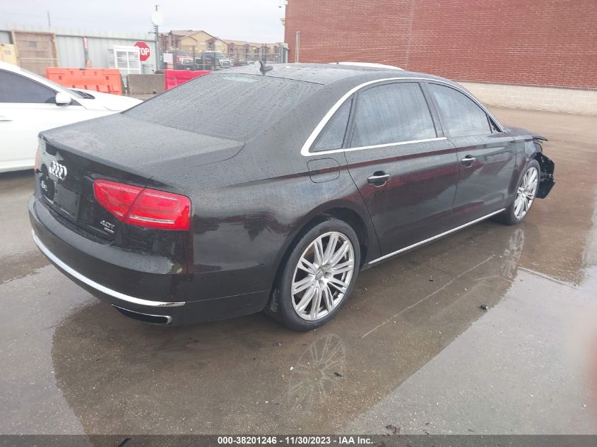 2014 AUDI A8 L 4.0T WAUR2AFD0EN008169