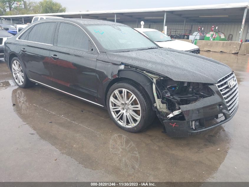 2014 AUDI A8 L 4.0T WAUR2AFD0EN008169