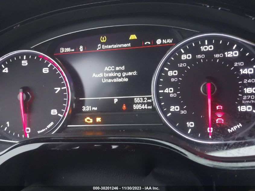 2014 AUDI A8 L 4.0T WAUR2AFD0EN008169