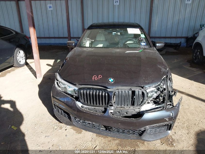 2019 BMW 740I WBA7E2C58KB217299