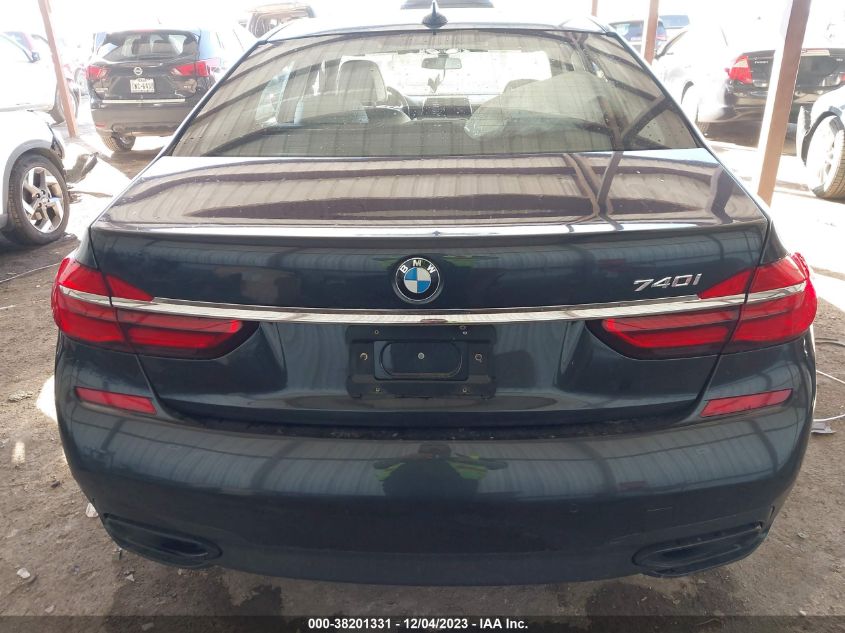 2019 BMW 740I WBA7E2C58KB217299