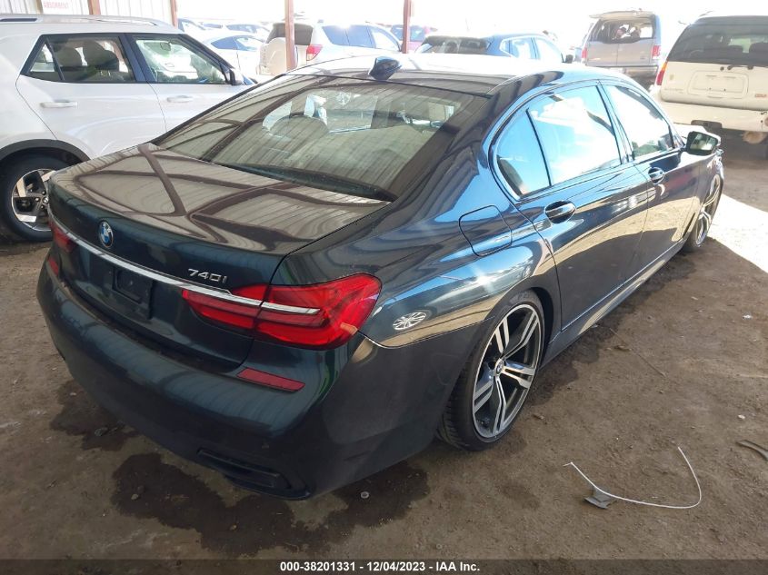 2019 BMW 740I WBA7E2C58KB217299