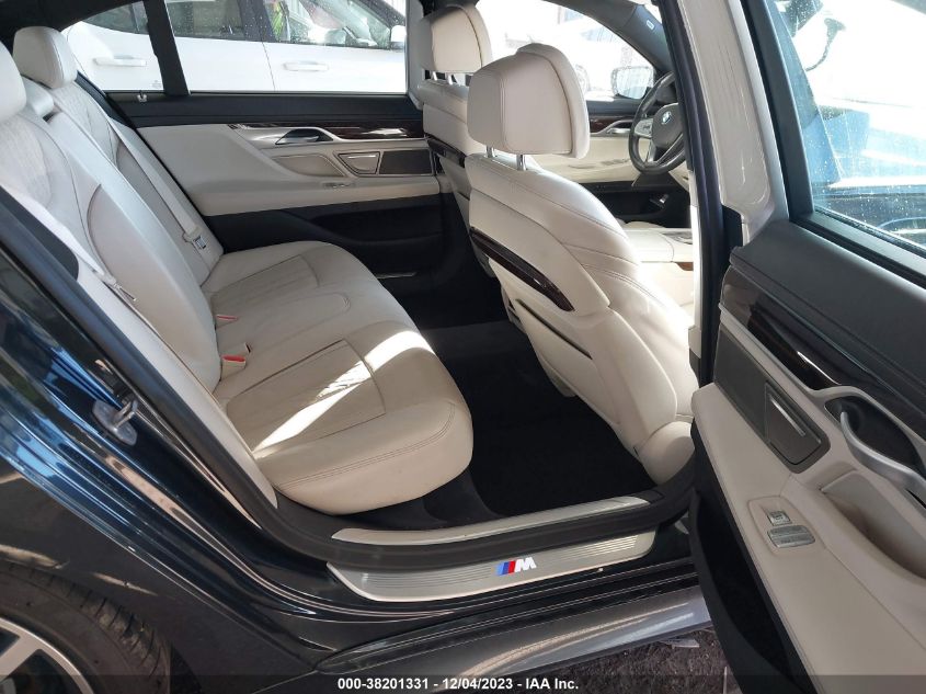 2019 BMW 740I WBA7E2C58KB217299