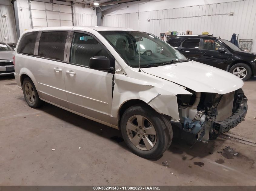 2013 DODGE GRAND CARAVAN SE - 2C4RDGBG2DR597534