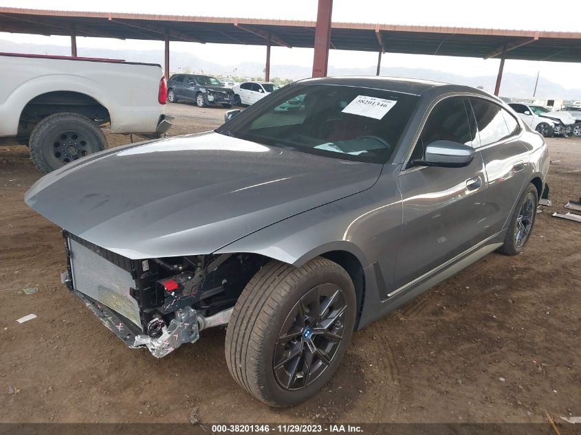 2022 BMW I4 EDRIVE40 WBY73AW0XNFN10801