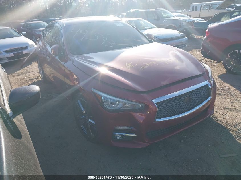 2015 INFINITI Q50 PREMIUM/SPORT - JN1BV7AR6FM416316