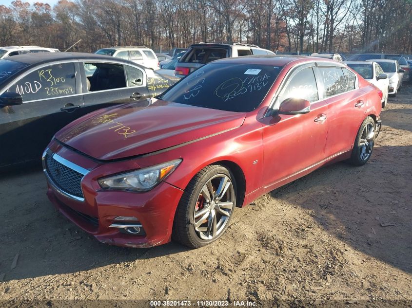 2015 INFINITI Q50 PREMIUM/SPORT - JN1BV7AR6FM416316