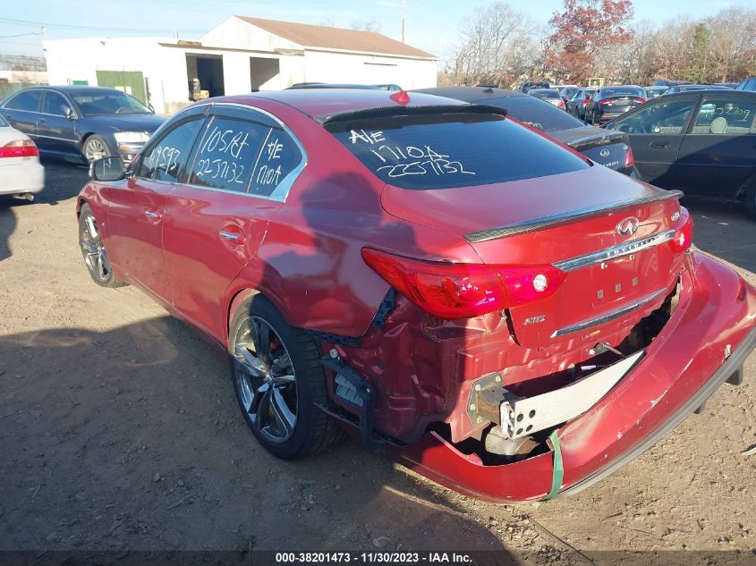 2015 INFINITI Q50 PREMIUM/SPORT - JN1BV7AR6FM416316