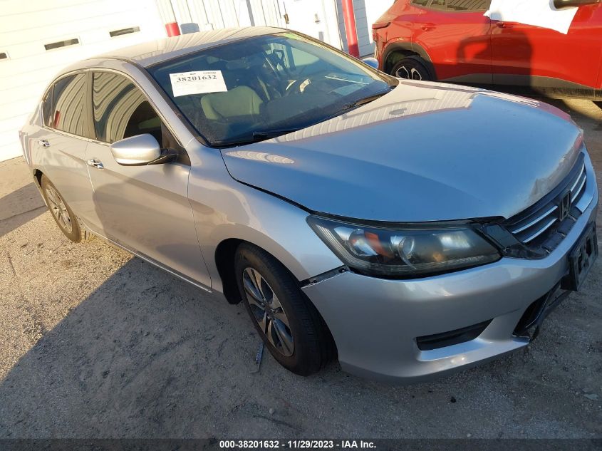 2013 HONDA ACCORD LX - 1HGCR2F37DA087252