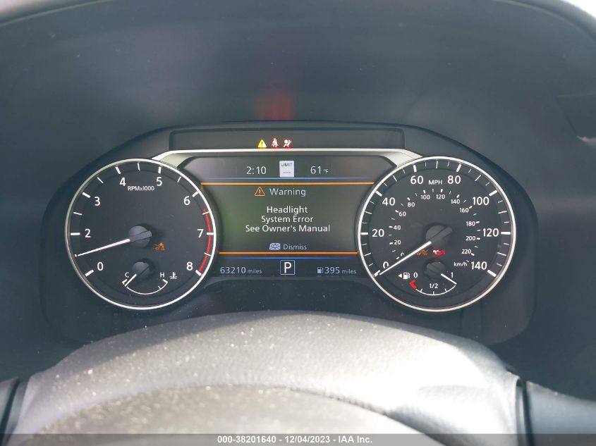 2019 NISSAN ALTIMA SL - 1N4BL4EV3KC109331