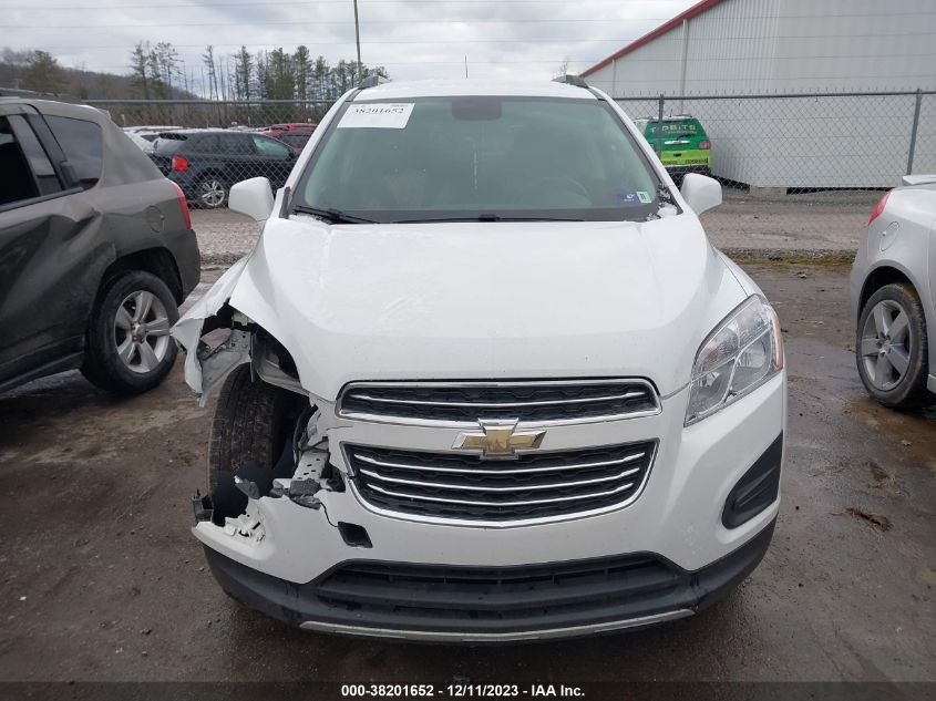 2016 CHEVROLET TRAX LT - KL7CJPSBXGB751782