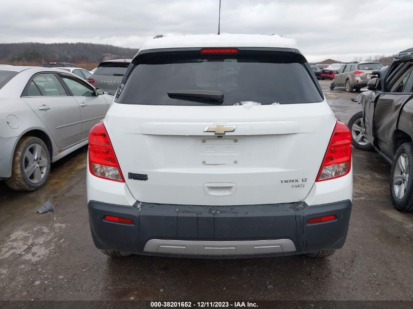2016 CHEVROLET TRAX LT - KL7CJPSBXGB751782