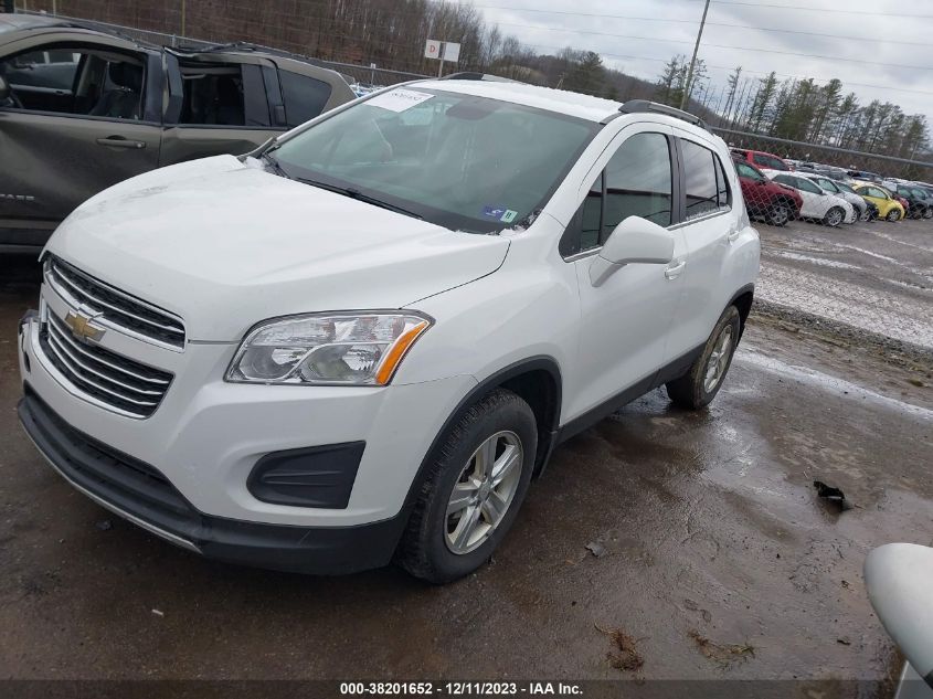 2016 CHEVROLET TRAX LT - KL7CJPSBXGB751782
