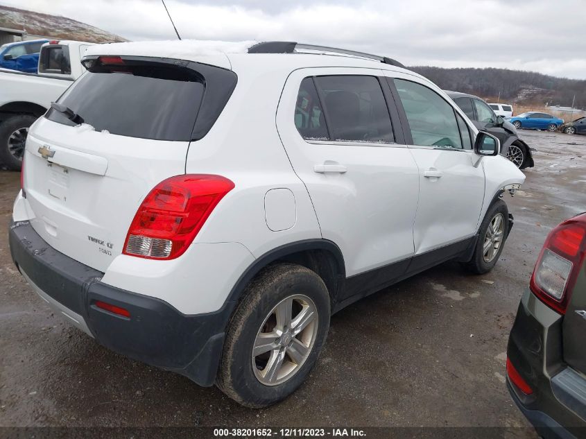 2016 CHEVROLET TRAX LT - KL7CJPSBXGB751782