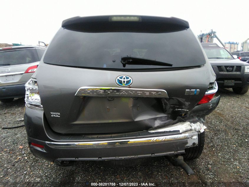 2013 TOYOTA HIGHLANDER HYBRID LIMITED V6 - JTEDC3EH7D2018588