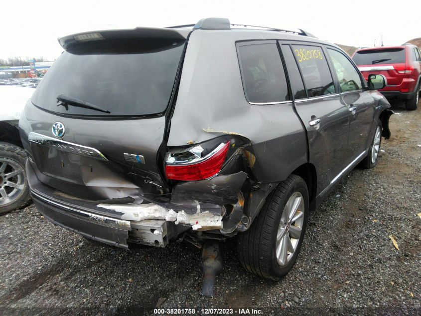 2013 TOYOTA HIGHLANDER HYBRID LIMITED V6 - JTEDC3EH7D2018588