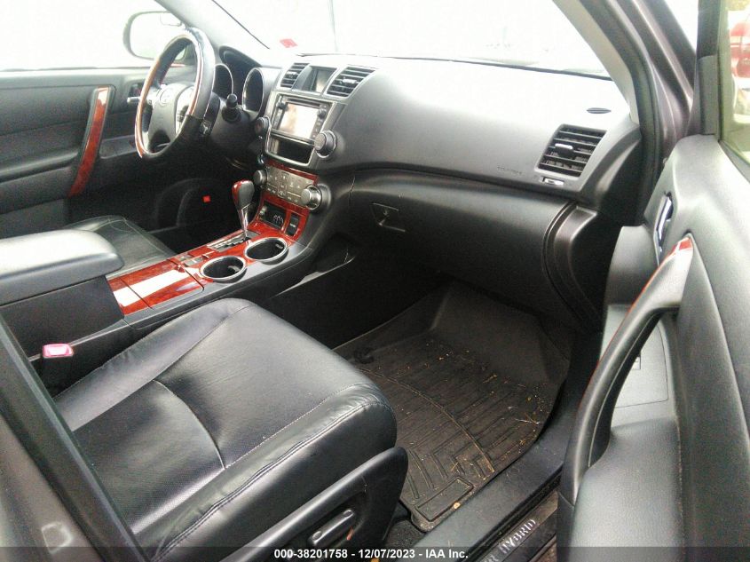 2013 TOYOTA HIGHLANDER HYBRID LIMITED V6 - JTEDC3EH7D2018588