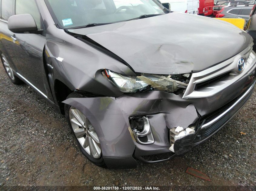 2013 TOYOTA HIGHLANDER HYBRID LIMITED V6 - JTEDC3EH7D2018588