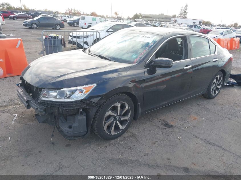 2017 HONDA ACCORD EX - 1HGCR2F05HA034786