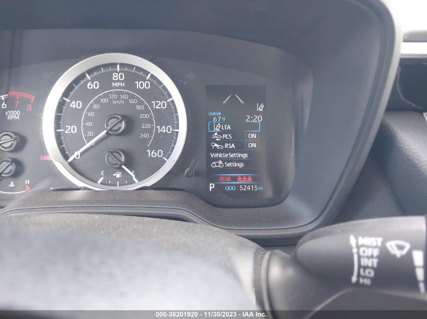 VIN 5YFEPMAE2MP255831 2021 TOYOTA COROLLA LE