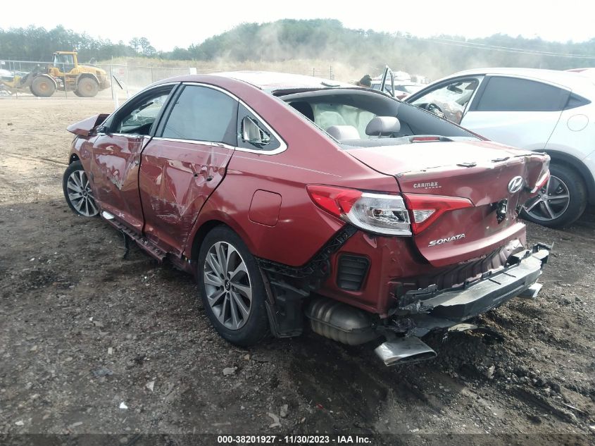 2016 HYUNDAI SONATA SPORT - 5NPE34AF4GH310043