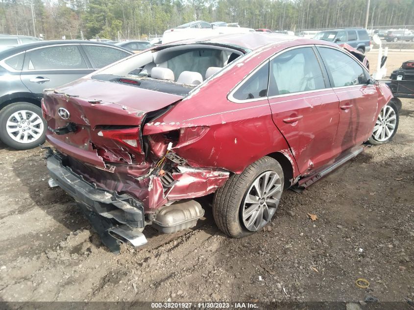 2016 HYUNDAI SONATA SPORT - 5NPE34AF4GH310043